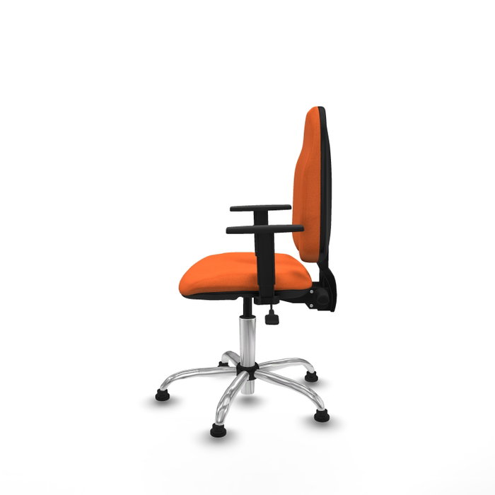 PIQUERAS Y CRESPO Silla de oficina Algarra Naranja con Mecanismo Asincro PIQUERAS Y CRESPO Silla de oficina Algarra Naranja con Mecanismo Asincro