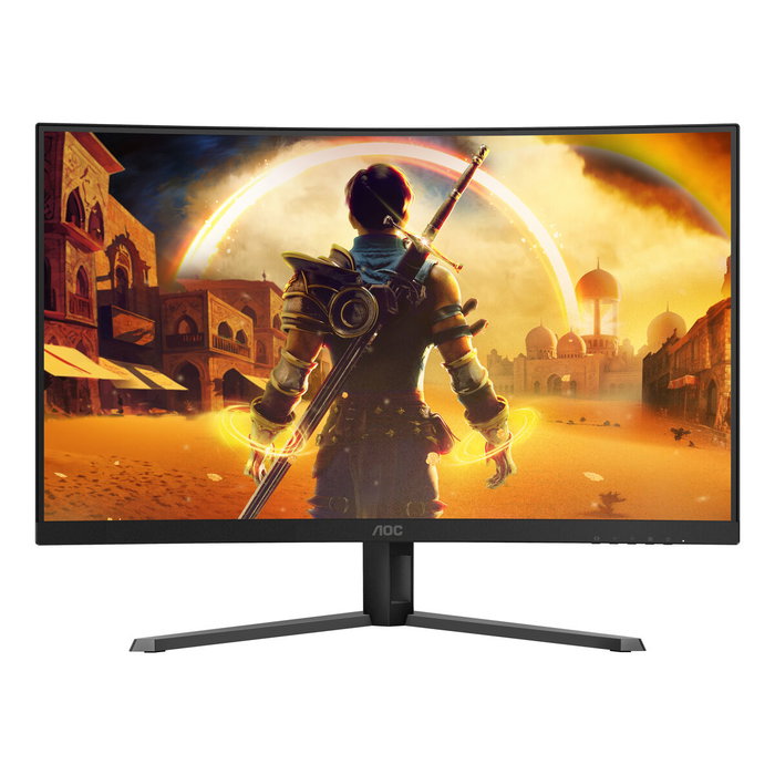 AOC C32G42ZE Monitor Gaming Curvo 31.5 pulg Full HD 260Hz OC VA HDR10 Negro/Rojo
