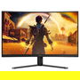 AOC C32G42ZE Monitor Gaming Curvo 31.5 Pulgadas 80 cm Full HD 1920x1080, 260 Hz, 4 ms, HDR10, AMD FreeSync Premium, VA, Negro y Rojo