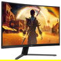 AOC C32G42ZE Monitor Gaming Curvo 31.5 Pulgadas 80 cm Full HD 1920x1080, 260 Hz, 4 ms, HDR10, AMD FreeSync Premium, VA, Negro y Rojo