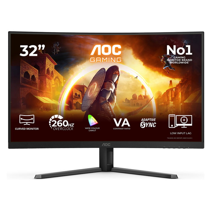 AOC C32G42ZE Monitor Gaming Curvo 31.5 Pulgadas Full HD 260Hz OC AOC C32G42ZE Monitor Gaming Curvo 31.5 Pulgadas Full HD 260Hz OC