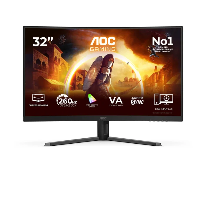 AOC C32G42ZE Monitor Gaming Curvo 31.5 Pulgadas Full HD 260Hz OC AOC C32G42ZE Monitor Gaming Curvo 31.5 Pulgadas Full HD 260Hz OC