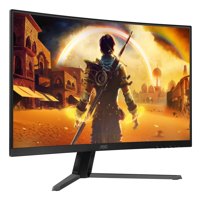 AOC C32G42ZE Monitor Gaming Curvo 31.5 pulg Full HD 260Hz OC VA HDR10 Negro/Rojo