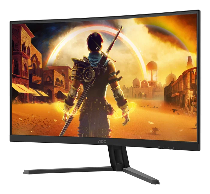 AOC C32G42ZE Monitor Gaming Curvo 31.5 pulg Full HD 260Hz OC VA HDR10 Negro/Rojo