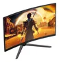 AOC C32G42ZE Monitor Gaming Curvo 31.5 pulg Full HD 260Hz OC VA HDR10 Negro/Rojo