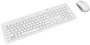 Rapoo 8210M Conjunto de teclado y ratón inalámbrico blanco