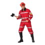 Disfraz Bombero Hombre Adulto Rojo XS-S