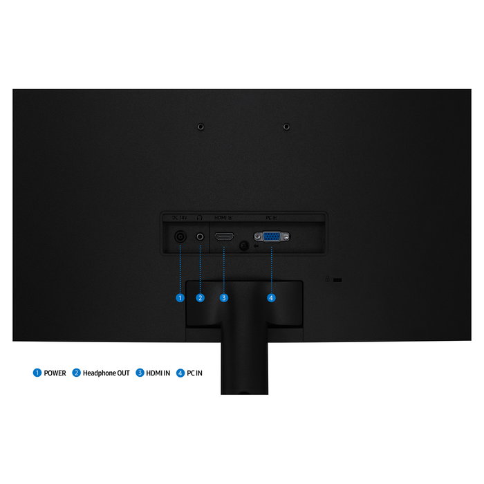 Samsung Monitor Curvo 27 Pulgadas S27D390GAU - Full HD, VA, 100Hz, 4ms, 1800R, HDMI, Negro, para Negocios