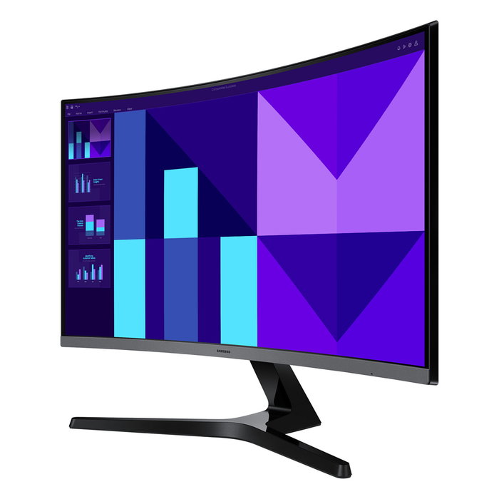 Samsung Monitor Curvo 27 Pulgadas S27D390GAU - Full HD, VA, 100Hz, 4ms, 1800R, HDMI, Negro, para Negocios