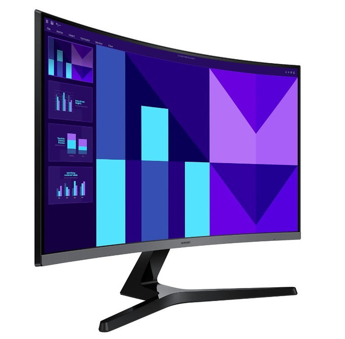 Samsung Essential S3 S27D390GAU Monitor Curvo 27 pulg Full HD 100 Hz VA Negro