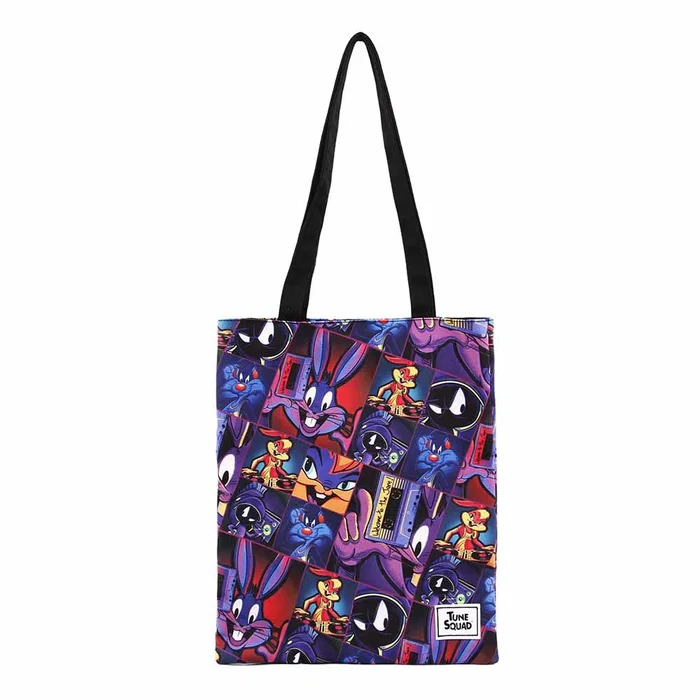 Looney Tunes Space Jam 2: A New Legacy Bolsa de la Compra Tote Shopping Bag Multicolor Looney Tunes Space Jam 2: A New Legacy Bolsa de la Compra Tote Shopping Bag Multicolor