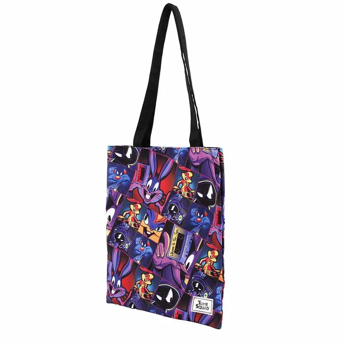 Looney Tunes Space Jam 2: A New Legacy Bolsa de la Compra Tote Shopping Bag Multicolor Looney Tunes Space Jam 2: A New Legacy Bolsa de la Compra Tote Shopping Bag Multicolor