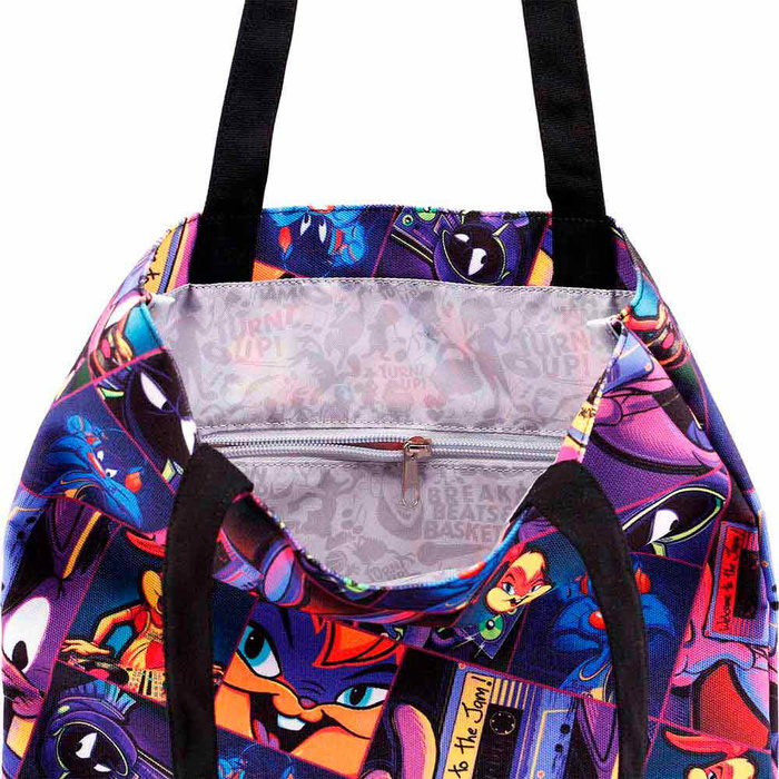 Looney Tunes Space Jam 2: A New Legacy Bolsa de la Compra Tote Shopping Bag Multicolor Looney Tunes Space Jam 2: A New Legacy Bolsa de la Compra Tote Shopping Bag Multicolor