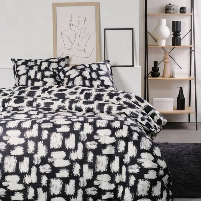 Today Juego de cama doble Sunshine 13.4 - 220 x 240 cm - 100% Algodón estampado Today Juego de cama doble Sunshine 13.4 - 220 x 240 cm - 100% Algodón estampado