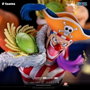 Tsume One Piece Figura 1/4 HQS Dioramax Buggy el Payaso 75 cm