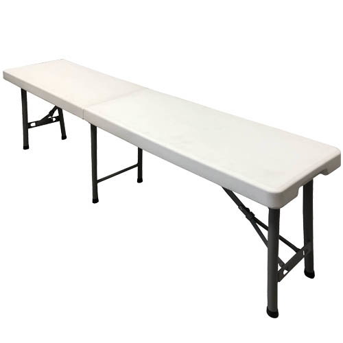 Homelux Banco Plegable de Resina 183x31cm, Alto 44cm Homelux Banco Plegable de Resina 183x31cm, Alto 44cm