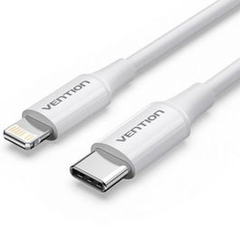 Vention LAJWF Cable USB Tipo-C a Lightning 480Mbps 1m Blanco