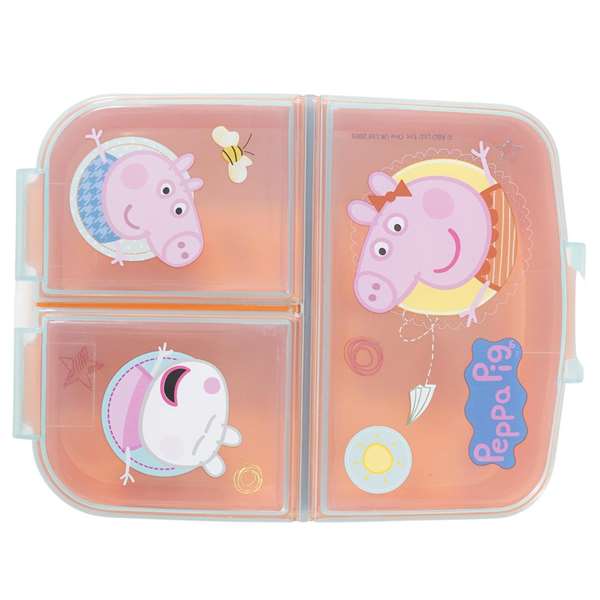Stor Sandwichera Peppa Pig Core 17x14x7 cm
