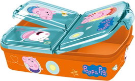 Stor Sandwichera Peppa Pig Core con múltiples compartimentos