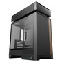 DeepCool CL660 Torre PC Gaming Mini-ITX/micro ATX/ATX Negra con Ventana de Vidrio Templado, Ventiladores RGB, Gestión de Cables y Panel Frontal USB-C