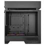 DeepCool CL660 Torre PC Gaming Mini-ITX/micro ATX/ATX Negra con Ventana de Vidrio Templado, Ventiladores RGB, Gestión de Cables y Panel Frontal USB-C