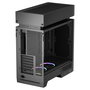 DeepCool CL660 Torre PC Gaming Mini-ITX/micro ATX/ATX Negra con Ventana de Vidrio Templado, Ventiladores RGB, Gestión de Cables y Panel Frontal USB-C