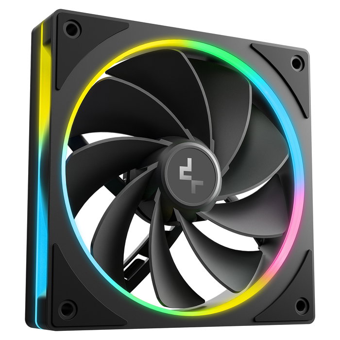 DeepCool CL660 Torre PC Gaming Mini-ITX/micro ATX/ATX Negra con Ventana de Vidrio Templado, Ventiladores RGB, Gestión de Cables y Panel Frontal USB-C