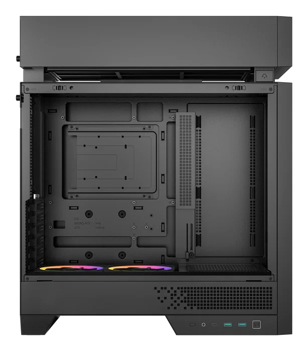 DeepCool CL660 Caja Semitorre Negro con Vidrio Templado