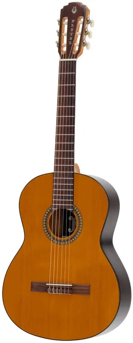 PLEYEL Guitarra Clásica 4/4 Modelo Gpl P200 - Tapa de Cedro Rojo Macizo, Cuerdas Aquila, Diapasón de Sonokeling, Natural