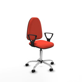 PIQUERAS Y CRESPO Silla de oficina Aýna Naranja oscuro