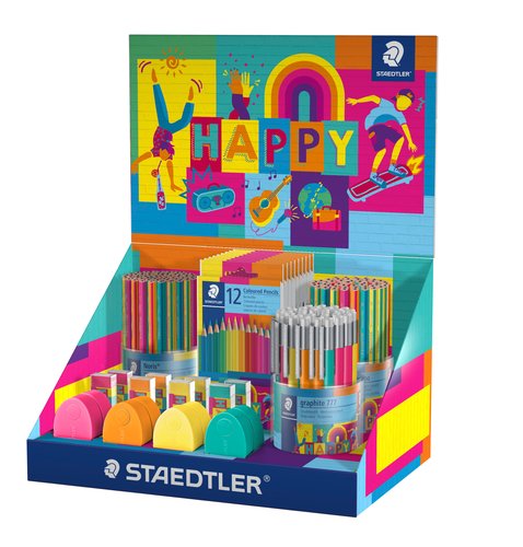 STAEDTLER Expositor de sobremesa Happy Line surtido STAEDTLER Expositor de sobremesa Happy Line surtido