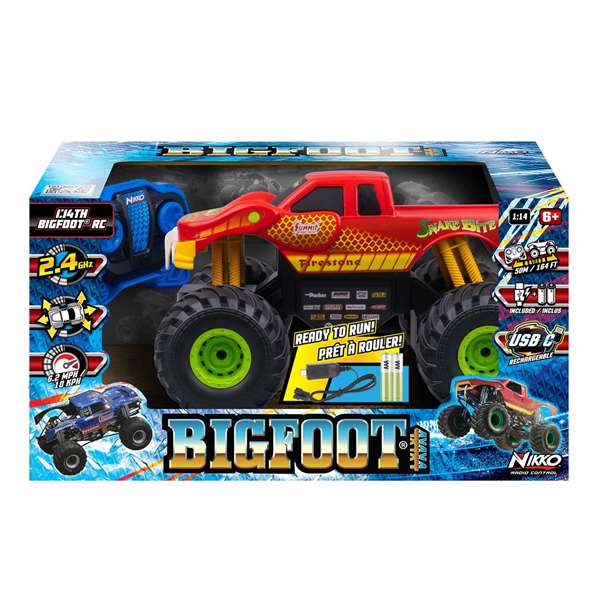 Molto Coche Radio Control Big Foot 2.4 GHz Escala 1:14