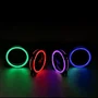 Talius Kit Siroko 2 Ventiladores Doble Aro RGB con Tira LED y Mando a Distancia