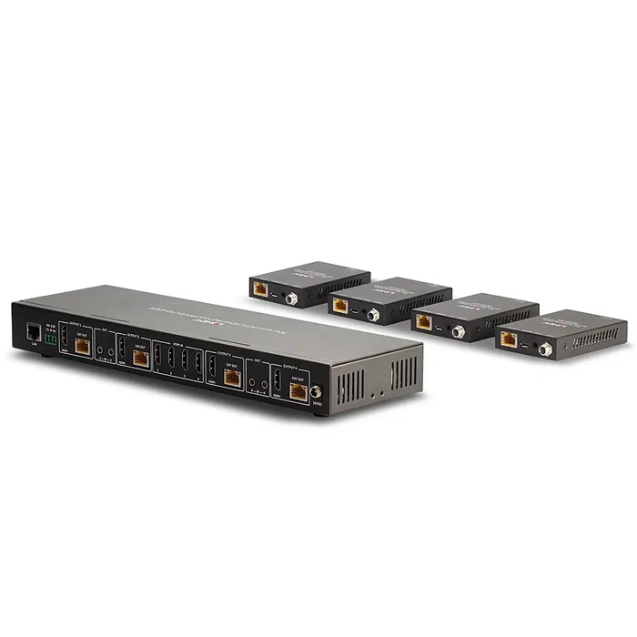 Lindy 4x4 HDMI 4K60 Matrix Extender 70m Cat.6 (38328) Lindy 4x4 HDMI 4K60 Matrix Extender 70m Cat.6 (38328)