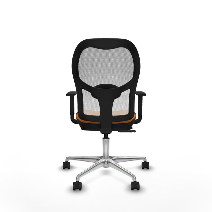PIQUERAS Y CRESPO Silla de oficina Jorquera Naranja y Blanco PIQUERAS Y CRESPO Silla de oficina Jorquera Naranja y Blanco