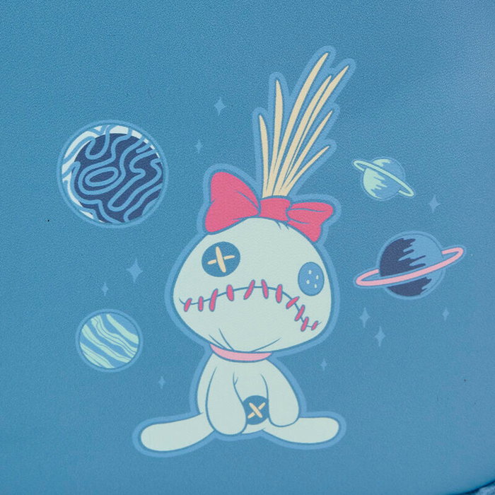 Loungefly Mochila Peluche Stitch Disney 26cm 22.5x26.25x11.25cm