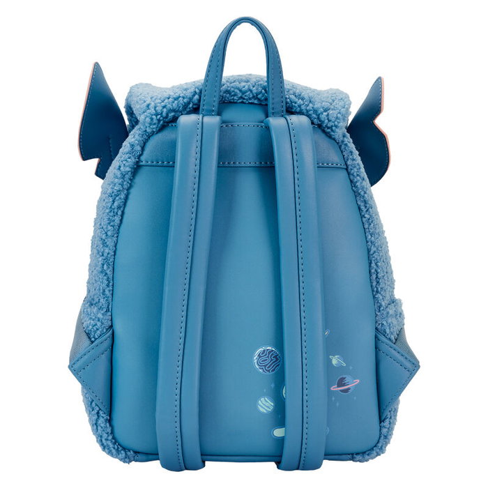 Loungefly Mochila Peluche Stitch Disney 26cm 22.5x26.25x11.25cm