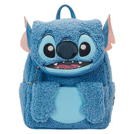 Loungefly Mochila Peluche Stitch Disney 26cm 22.5x26.25x11.25cm