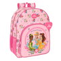 Mochila Escolar Disney Princess Rosa 33 x 42 x 14 cm
