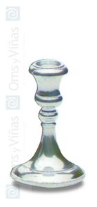 Mepra Candelero Italia Plateado 12 - Candelabro de Orfebrería, Altura 12 cm Mepra Candelero Italia Plateado 12 - Candelabro de Orfebrería, Altura 12 cm