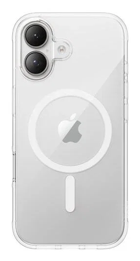 Belkin SheerForce Funda para iPhone 17, Transparente, Compatible con Carga MagSafe, Protección contra Caídas de hasta 4 m, Resistente a Rayones