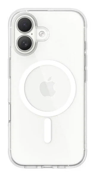 Belkin SheerForce Funda para iPhone 17, Transparente, Compatible con Carga MagSafe, Protección contra Caídas de hasta 4 m, Resistente a Rayones