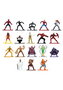 Spider-Man Set 18 Figuras 4 cm Spider-Man Marvel Nano Metalfigs