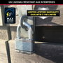Master Lock Candado de Alta Seguridad M115EURTRILF con Llave, Paquete de 3