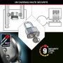 Master Lock Candado de Alta Seguridad M115EURTRILF con Llave, Paquete de 3