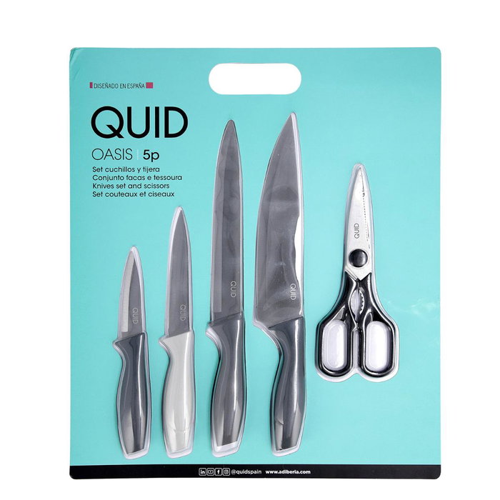 Set Cuchillos y Tijera Oasis Quid Set Cuchillos y Tijera Oasis Quid