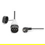 Digitus Cargador para Vehículos Eléctricos 230V, Tipo 2 y Schuko, 5m Cable, 3.7kW, IP55, Negro - Incluye Manual