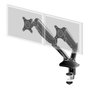 iiyama DS3002C-B1 Soporte de Escritorio para Dos Monitores Negro