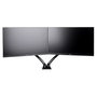iiyama DS3002C-B1 Soporte de Escritorio para Dos Monitores Negro