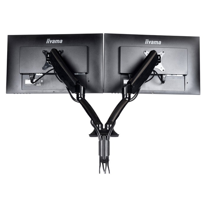 iiyama DS3002C-B1 Soporte de Escritorio para Dos Monitores Negro iiyama DS3002C-B1 Soporte de Escritorio para Dos Monitores Negro